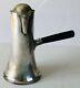 Rare Design J. E. Caldwell Sterling Silver Pitcher With Hinged Lid / Wood Handle