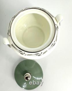 RARE Vintage 1940 HALFORD WEDGWOOD CREAMER AND SUGAR With Lid (3 PIECES) RETIRED