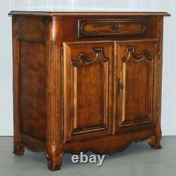Ralph Lauren French Walnut Compact Sideboard On Slender Feet With Subtle Detail