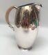 Rare Mcm International Silver Flair Beverage Pitcher Art Deco Wrapped Handle