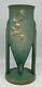 Roseville Pottery Ixia 2 Buttress Handle Vase 861-10 Matte Green, Art Deco 1937