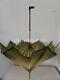 Stunning Vintage Paragon S. Fox & Co Parasol / Umbrella With Carved Dog Handle