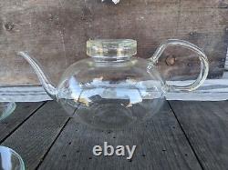 Vintage Art Deco German Jenaer Glas Miscellaneous Teapot Set