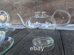 Vintage Art Deco German Jenaer Glas Miscellaneous Teapot Set