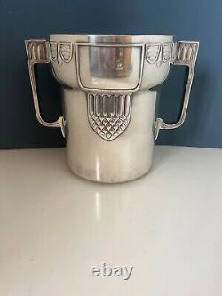 Vintage Art Deco / Neo Classical Silverplate Champagne Ice Cooler Bucket Wmf