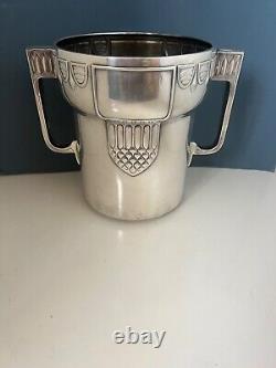 Vintage Art Deco / Neo Classical Silverplate Champagne Ice Cooler Bucket Wmf