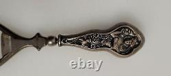 Vintage Art Deco Sterling Silver handle Bottle Opener Barware