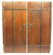 Vintage Electrola Re-45 2 Art Deco Front Doors With Brass Handles- Aprox 28 X12