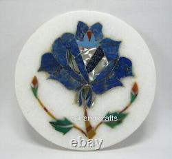 4.5 Inches Artisanat Main Tea Coaster Set Vintage Art Marble Table Master Piece