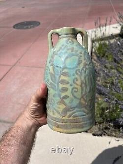 EX RARE ca 1922 Rhoda Robbins Shedd (1900-1995) Robineau Protégé Vase à anse