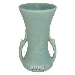 Mccoy Potterie 1945 Matte Green Forme De Vase À Poignée 5028
