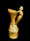 Merveilleux Art Déco Gilt Bronze Lady Pitcher Poignée Ou Ewer Circa 1930
