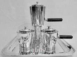 Service à espresso Art Deco de Restoration Hardware avec plateau en état proche du neuf