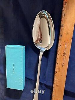 Tiffany & Co. Reine Anne Faneuil Spoon Rare Avec Bouton Sur Poignée