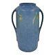 Vase à Poignée En Céramique Vintage Art Déco Roseville Windsor Blue 1931 552-8