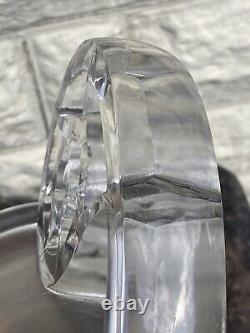 Vase en verre Pierrefonds de René Lalique 1926 #990 avec deux poignées - Antiquité France Art Déco