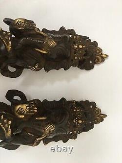 Vieille Porte En Laiton Décoration D'art Inde Ganesh Poignée De Porte Accueil Déco Arrière