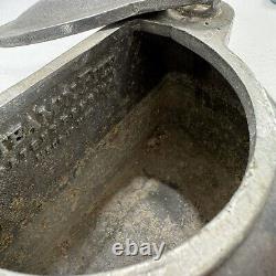 Vintage Aluminum Steam'n Fits Flat Back Tea Kettle MCM Décor Rare