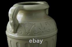 Vintage Art Déco Robinson Ransbottom Snake Art Pottery Sand Oil Jar Floor Vase