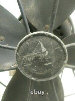 Vintage Emerson Électrique Oscillant 3 Speed 16 Fan Original- Nice! Art Déco