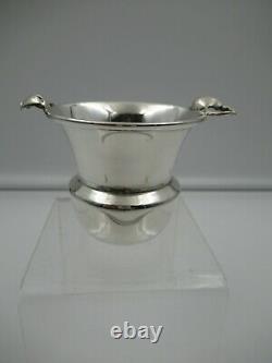 Vintage MID Century Moss Sterling Silver Blossom Handle Denthpick Hors D'oeuvres