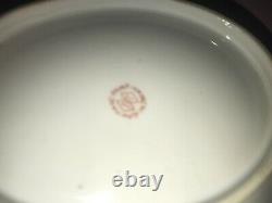 Vintage Tt Japon Lusterware Art Déco Lady Oval Handled Bowl Noritake Style