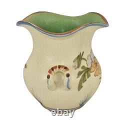 Weller Bonito 1927-33 Vase De Poterie Art Vintage Déco Pansy (pillsbury)